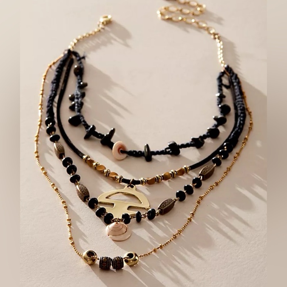 Free People Ariana Ost Summer Rain Necklace